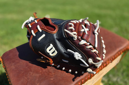 Wilson A2000 M1 33.5' Catcher's Mitt - ABY Japan, Fully Restored, Fresh Laces